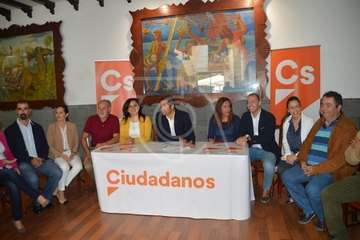 Presentación de la candidatura de CS de Telde (Foto TA)